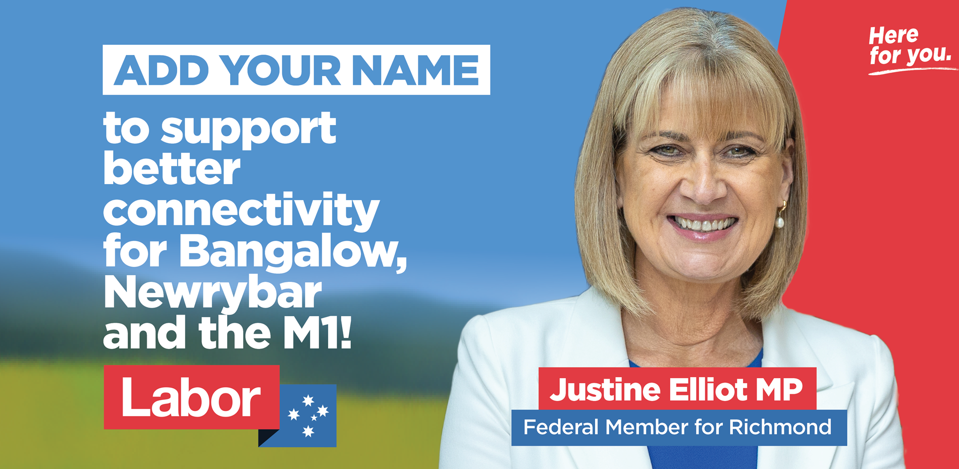 Add your name! Better connectivity for Bangalow, Newrybar and the M1 Main Image